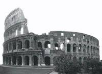 Vista completa del Colosseo
